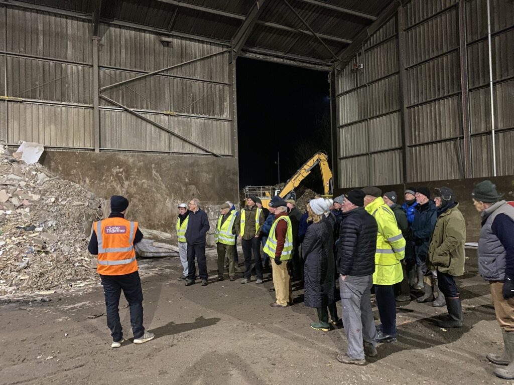 Visit to Peak Waste